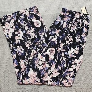 NWT studio works floral pant